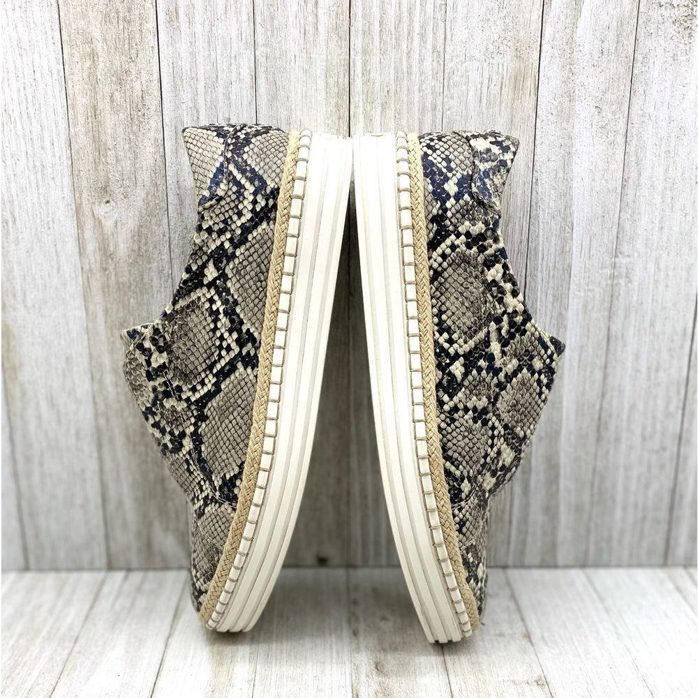 J/Slides Karla Python Print Slip-On Espadrille Sn… - image 5